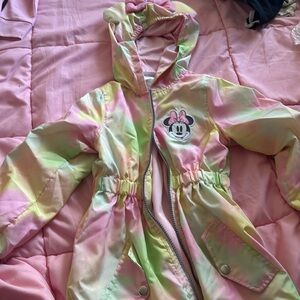 Girls Minnie rain jacket